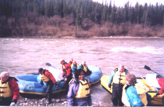 Nenana River float trip