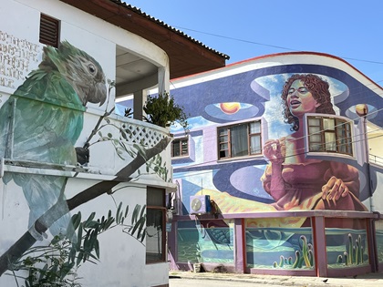 Murals of San Nicolaas