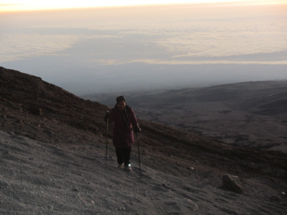view from Mt. Kilimanjaro