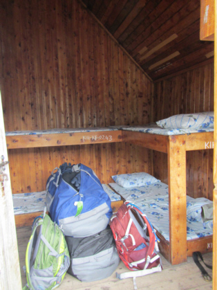 our hut