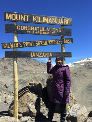 view from Mt. Kilimanjaro