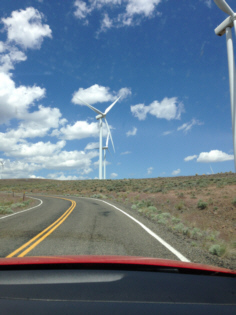wind turbines