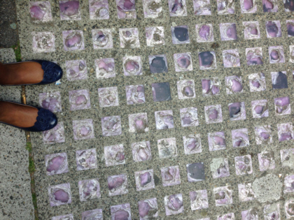 sky light opening in sidewalk