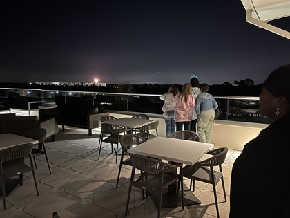 Disney Fireworks from Rooftop Terrace